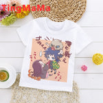 Demon Slayer T Shirt Kids Kawaii Summer