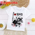 Demon Slayer T Shirt Kids Kawaii Summer