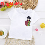 Demon Slayer T Shirt Kids Kawaii Summer