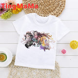 Demon Slayer T Shirt Kids Kawaii Summer