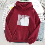 Hoodies oversized print Kangaroo