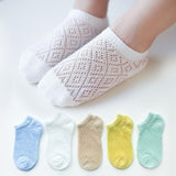 5 pairs/lot Spring Summer new Kids Cotton Socks.