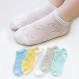 5 pairs/lot Spring Summer new Kids Cotton Socks.