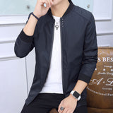 Slim Fit  Male Baseball Thin Jackets