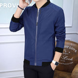 Slim Fit  Male Baseball Thin Jackets