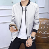 Slim Fit  Male Baseball Thin Jackets