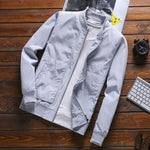 Slim Fit  Male Baseball Thin Jackets